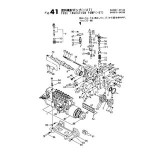 FIG 41. FUEL INJECTION PUMP(-UT)