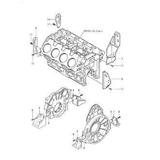 FIG 5. MOUNTING FOOT & LIFTING METAL