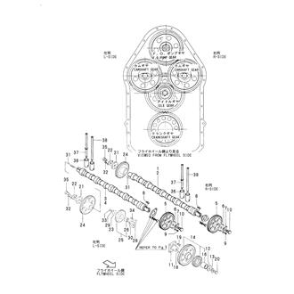 FIG 20. CAMSHAFT & IDLE GEAR