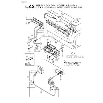 FIG 42. C.F.W.PIPE(PUMP-CYLINDER)&PRES