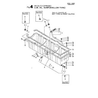 FIG 4. LUB. OIL SUMP(SHALLOW TYPE)