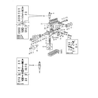 FIG 42. FUEL INJECTION PUMP(INNER PARTS)