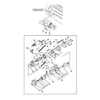 FIG 59. STARTING MOTOR(UP TO E04859)