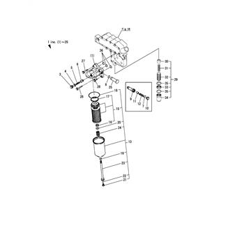 FIG 19. LUB.OIL STRAINER & PRESSURE RAGULATING VALVE