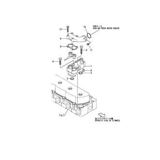 FIG 28. COOLING FRESH WATER THRMOSTAT