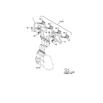 FIG 40. FUEL INJECTION PIPE(DOUBLE PIPE)