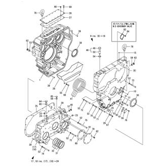 FIG 2. CLUTCH HOUSING(YXH-240-6)