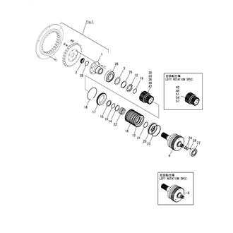 FIG 8. INPUT SHAFT(YXH-240-5/7)