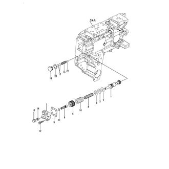 FIG 18. PRESSURE REGULATING VALVE(HYD. OIL) & SAFETY VALVE