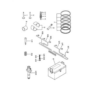 FIG 58. SPAER PARTS(COASTING AREA)