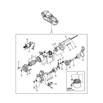 FIG 80. (47A)STARTER MOTOR(INNER PARTS)