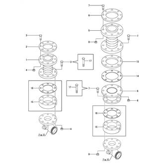 FIG 88. (13F)EXHAUST FLEXIBLE PIPE(SHOCK ABSORBER SPEC.)(6CHL-TN(A),HTN(A))