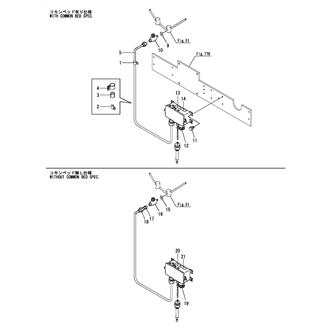 FIG 133. (52A)PROTECT DEVICE(LUB. OIL PRESSURE & COOLING FRESH WATER TEMPERATURE)