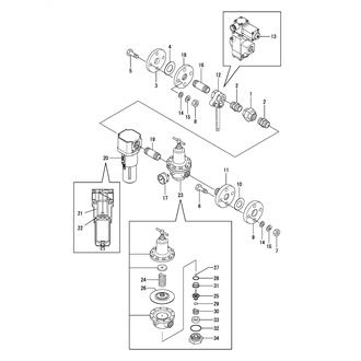 FIG 150. (74B)AIR CONTROL UNIT(FROM MAY 2004 TO OCT. 2010)