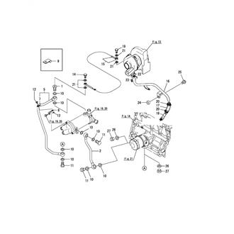 FIG 23. LUB. OIL PIPE(4JH3-DTZ/DTZAY)