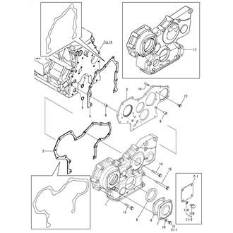 FIG 54. (2A)GEAR HOUSING(4JH3-DTZ/DTZAY)