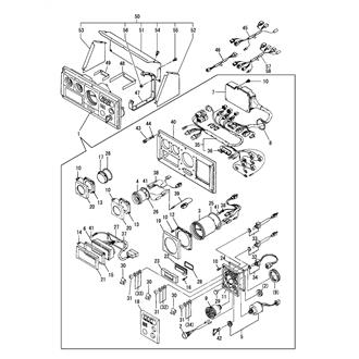 FIG 67. (47A)INSTRUMENT PANEL(C-TYPE)(24V)(OPTIONAL)