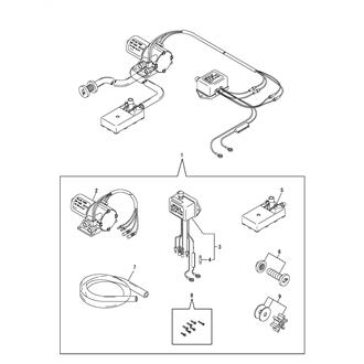 FIG 62. (23A)BILGE PUMP(STD)(OPTIONAL)