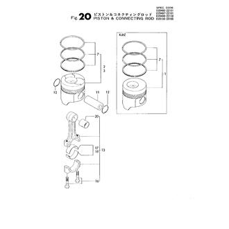 FIG 20. PISTON & CONNECTING ROD