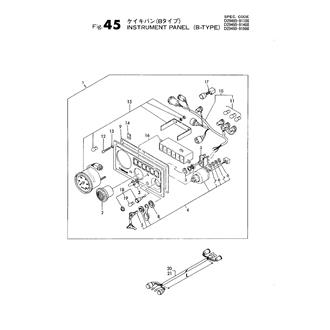 FIG 45. INSTRUMENT PANEL (B-TYPE)