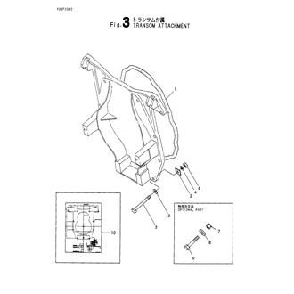 FIG 3. TRANSOM ATTACHMENT