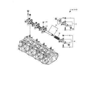 FIG 15. VALVE ROCKER ARM