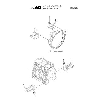 FIG 60. MOUNTING FOOT