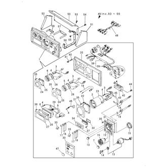 FIG 85. (53C)INSTRUMENT PANEL(C-TYPE)(NEW)(OPTIONAL)