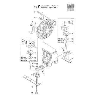 FIG 7. ENGINE BRACKET