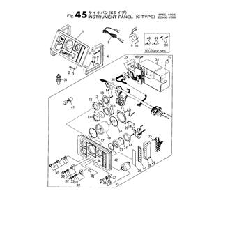 FIG 45. INSTRUMENT PANEL (C-TYPE)