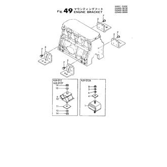 FIG 49. MOUNTING FOOT