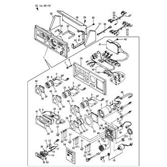 FIG 92. INSTRUMENT PANEL(D-TYPE,4LH-HTZAY)(FROM 1992.12)