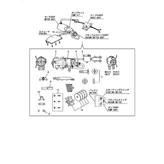 FIG 36. BILGE PUMP(OPTIONAL)(UP TO 1992.7)