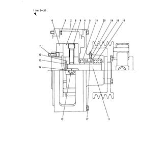 FIG 71. FPTO ELECTROMAGNETIC CLUTCH(BF500,OPTIONAL)