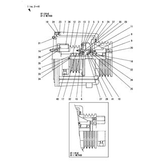 FIG 75. FPTO ELECTROMAGNETIC CLUTCH(CF501,OPTIONAL)