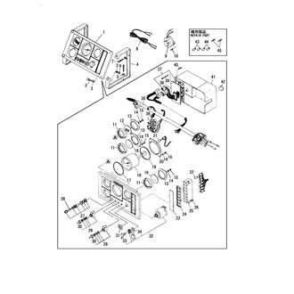 FIG 39. INSTRUMENT PANEL(4LM-DT)(UP TO E03006)