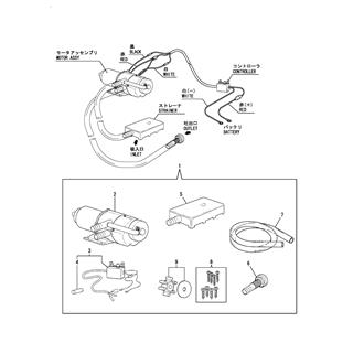 FIG 59. (48D)BILGE PUMP(24V/OPTIONAL)