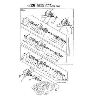 FIG 28. COOLING SEA WATER PUMP