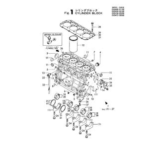 FIG 1. CYLINDER BLOCK