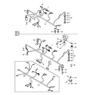 FIG 67. WIRE HARNESS & SENSOR(EARTH FLOAT TYPE)