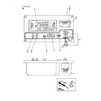 FIG 72. INSTRUMENT PANEL(E-TYPE)(TO 1993.01)