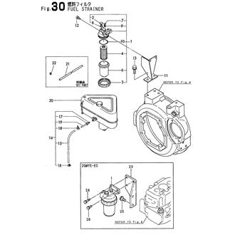 FIG 30. FUEL STRAINER