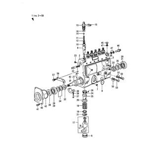 FIG 24. FUEL INJECTION PUMP COMPONENT PARTS