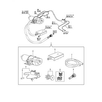 FIG 84. (29C)BILGE PUMP(STANDARD)(OPTIONAL)(FROM JAN. 1997)