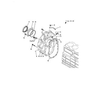 FIG 5. FLYWHEEL HOUSING(6CH35B)