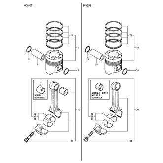 FIG 20. PISTON & CONNECTING ROD