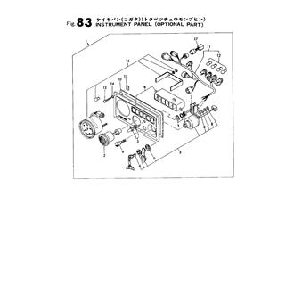 FIG 83. INSTRUMENT PANEL(OPTIONAL))