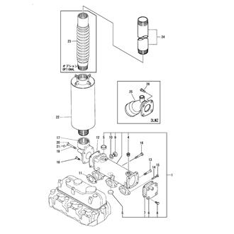 FIG 17. EXHAUST MANIFOLD(3LM)