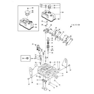 FIG 11. CYLINDER HEAD & BONNET(2LM)