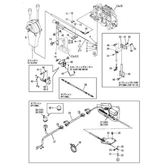 FIG 44. ENGINE STOP & REMO.CON.HEAD